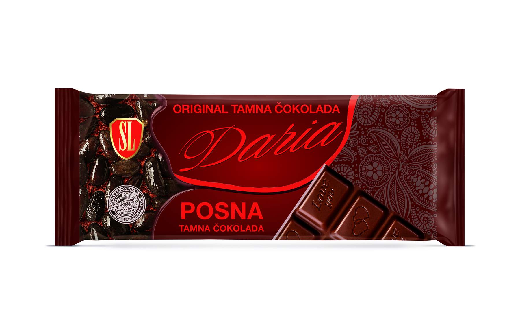 Daria - Posna crna cokolada